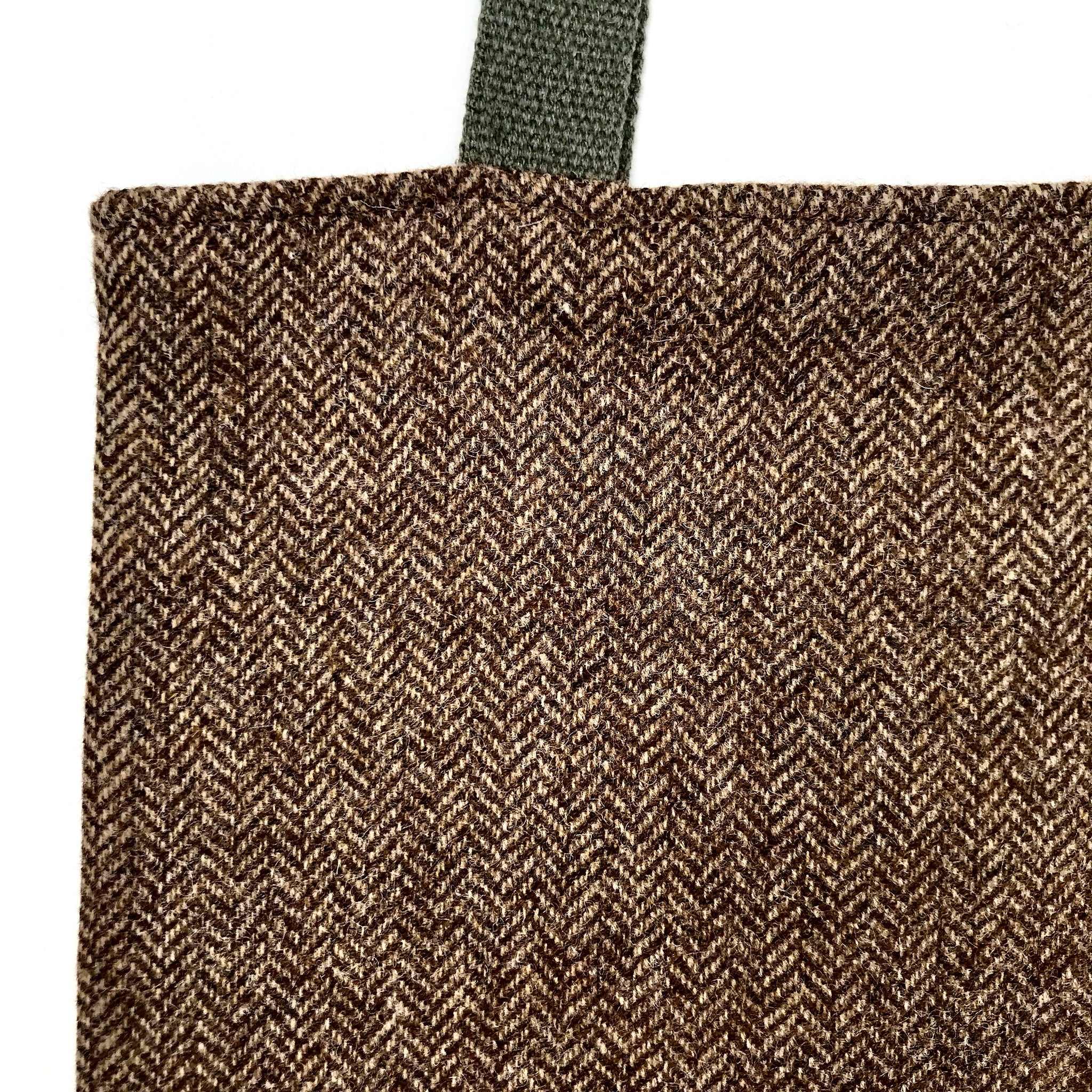 Light Brown Woven Pattern Tote